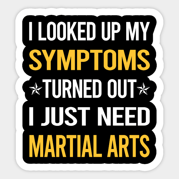 My Symptoms Martial Arts Sticker by symptomovertake